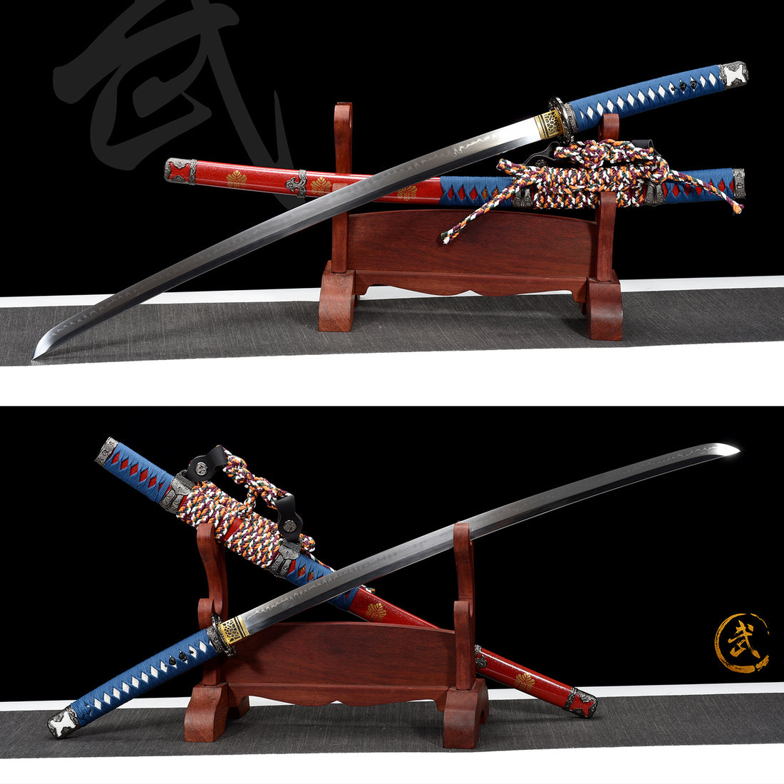 TA5 RUBY BLOSSOM Hand Forged T10 Steel Blade Limited Edition Tachi Battle Ready