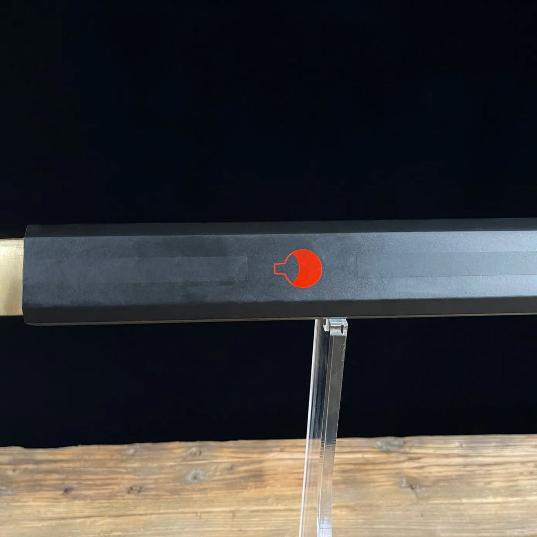 A04 SASUKE Sword High Carbon Steel Printed with Family Emblem Logo Full Tang Anime Katana