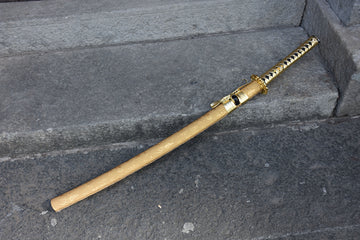 K48 BAMBOO FLASH Carbon Steel Katana Battle Ready