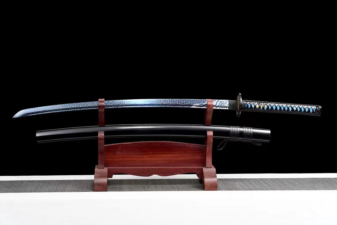 K18 DRAGON SAMURAI Handmade High Carbon Full Tang Katana Battle Ready