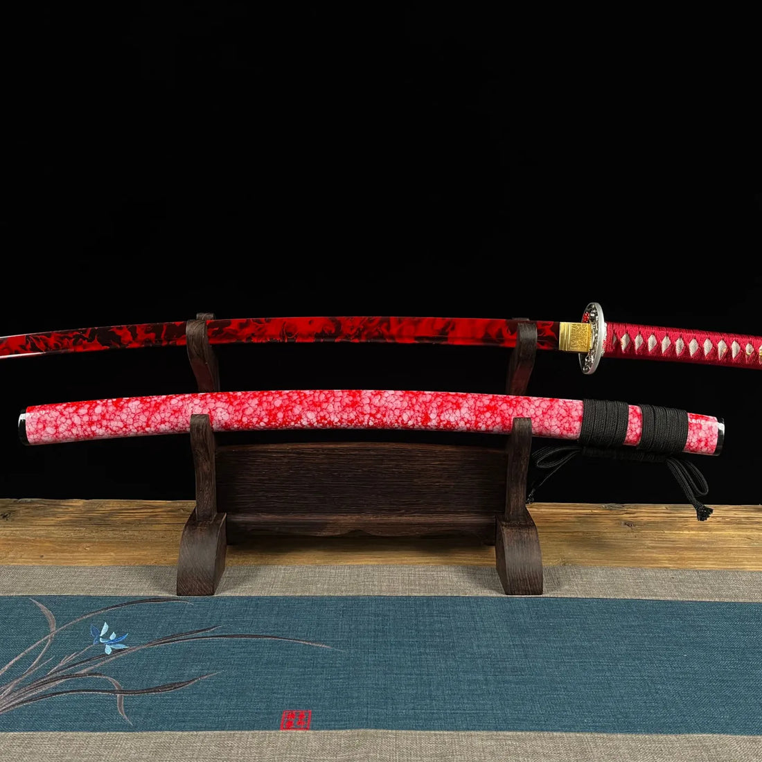 K17 DUSK FLAME High Carbon Steel Full Tang Katana Battle Ready