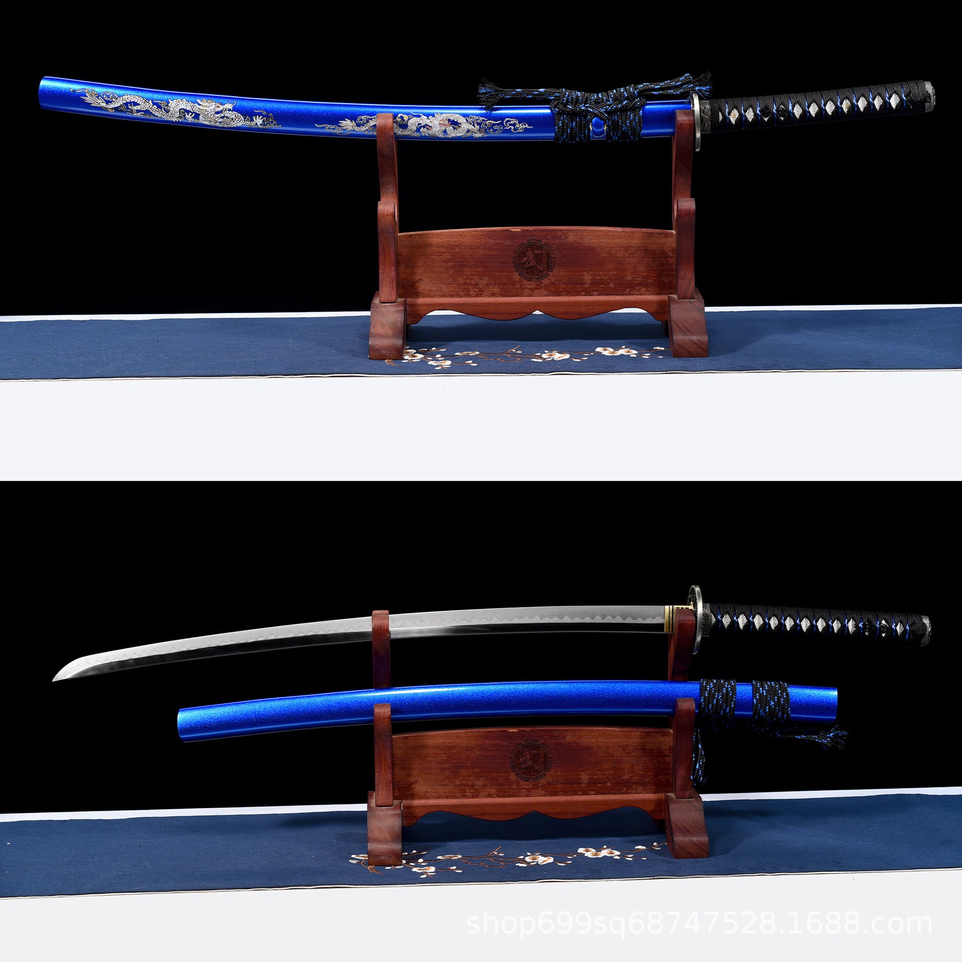 K27 NIGHTSHADE DRAGON  T10 steel Katana Battle ready